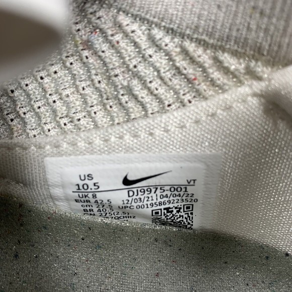 Nike Air VaporMax Flyknit 2021 Phantom Off White DJ9975-001 Women’s Size 10.5 - Picture 6 of 11